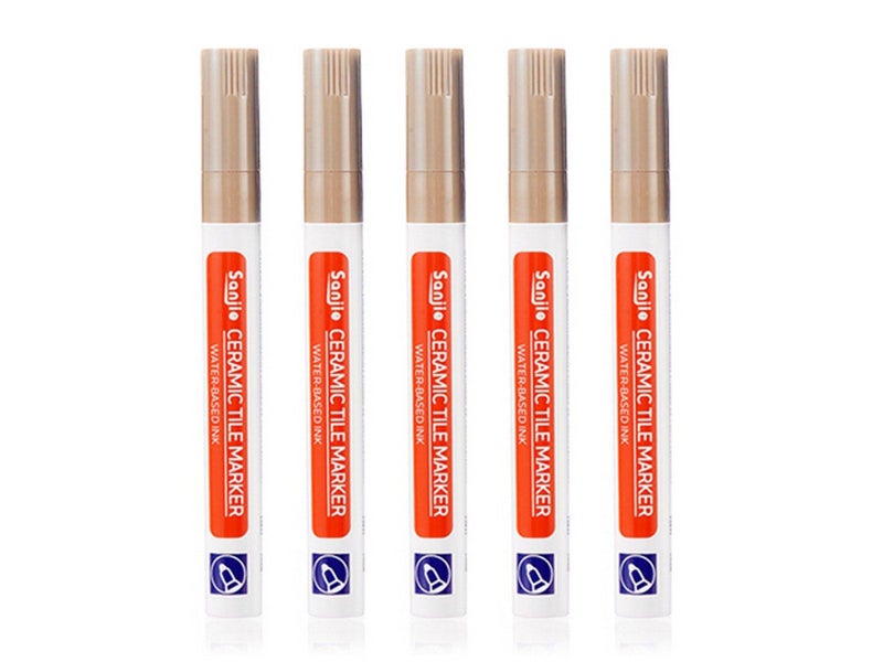 5Pcs Grout Tile Repair Pen - Brown Carousel 1