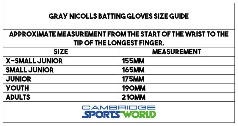 Gray Nicolls GN 500 Left Hand Batting Gloves Blue/White Carousel 2