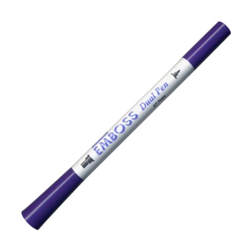 TSUKINEKO Emboss Dual Tip Pen 007 Pansy Carousel 1