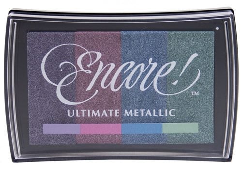 TSUKINEKO Encore Ultimate Metallic Multi Ink Pad 401 Enchanted Evening Carousel 1