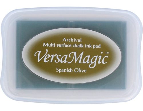 TSUKINEKO Versamagic Ink Pad 59 Spanish Olive Carousel 1