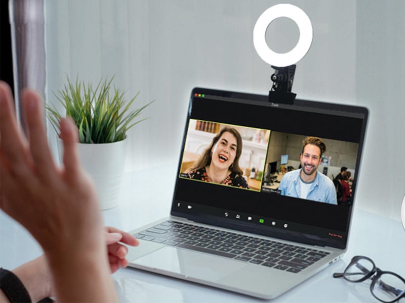 6-Inches Video Conference Lighting Ring Zoom Webcam Lighting Carousel 6