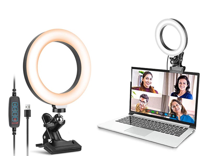 6-Inches Video Conference Lighting Ring Zoom Webcam Lighting Carousel 1