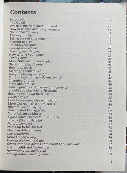 How To Play Guitar by Roger Evans Carousel 2