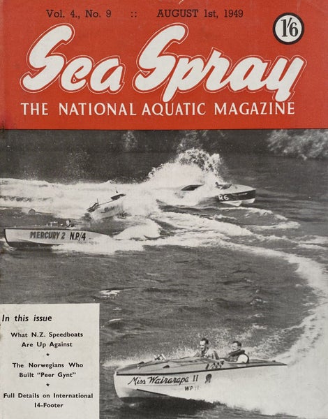 VINTAGE MAGAZINE: Sea Spray - August 1949 - Vol. 4, No. 9 Carousel 1
