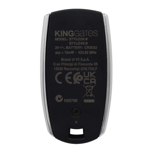 King Gates STYLO2K/STYLO4K Genuine Gate Remote Control Carousel 2