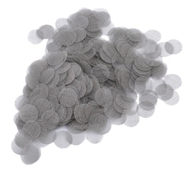 100Pcs Metal Tobacco Pipe Filter Screens For Wooden Metal Glass Hand Pipes Carousel 5