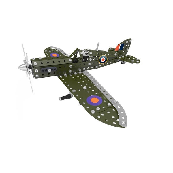 316pc Construct IT DIY Spitfire Toy w Tools Play Build Assembly Kit Kids 8y+ Carousel 2