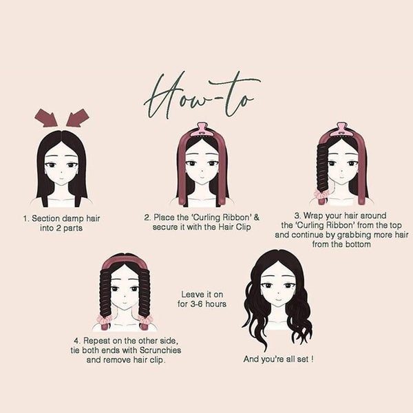 No Heating Curling Irons with Hair Rings Hairpin -Grey Carousel 4