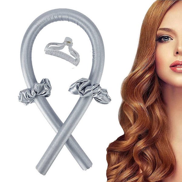 No Heating Curling Irons with Hair Rings Hairpin -Grey Carousel 1