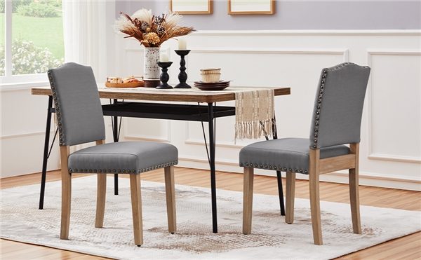2PCS Dining Chairs Carousel 1