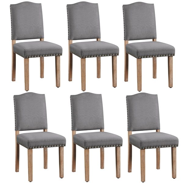 6PCS Dining Chairs Carousel 2