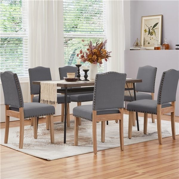 6PCS Dining Chairs Carousel 1