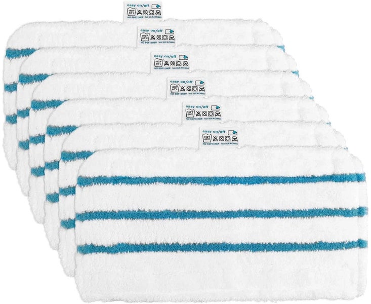 6 Replacement Microfiber Cloths for Black Decker Steam Mop Alternative FSMP20 Carousel 1