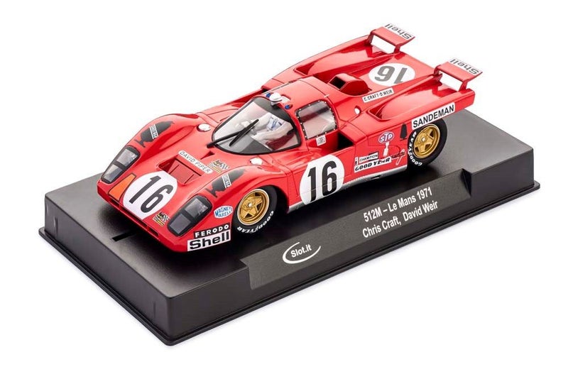 xx Slot.it CA51a Ferrari 512M 1971 No.16 - Discontinued Carousel 1