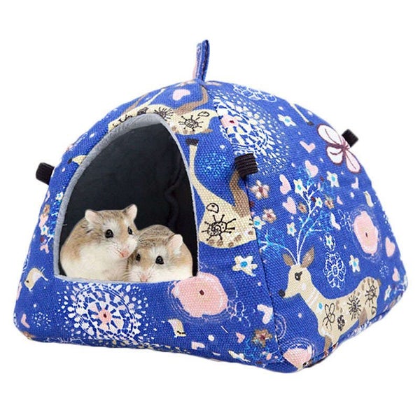 Guinea Pig House Bed Cozy Warm Hamster Hideout -FairyDeer Carousel 1