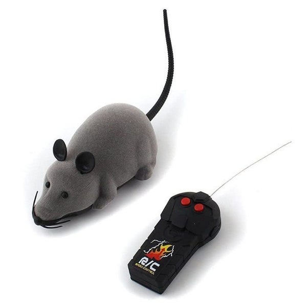 Remote Control Toy for Cats Electric Simulation Animal Toy s-DarkGray Carousel 1