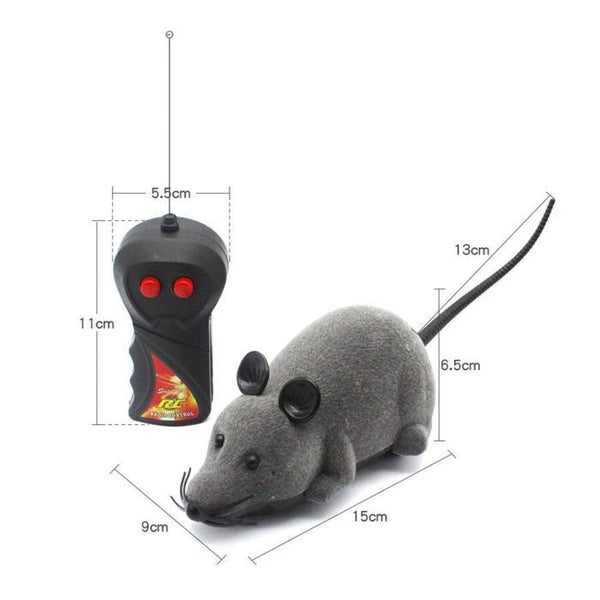 Remote Control Toy for Cats Electric Simulation Animal Toy s-DarkGray Carousel 2