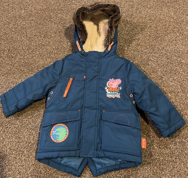 George Pig (from Peppa Pig) Winter Jacket Size 2-3 Carousel 1