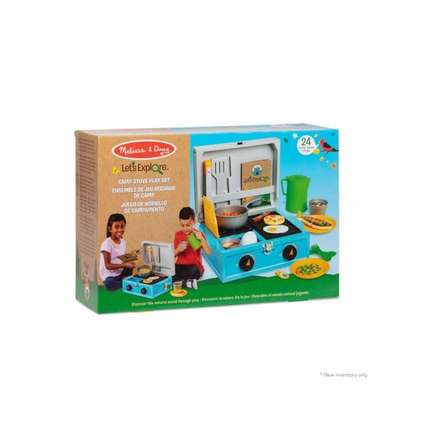 Melissa and Doug - Let's Explore - Wooden Camp Stove Carousel 1