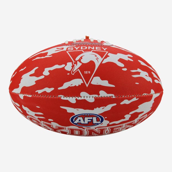 Sydney Swans AFL Size 5 Camo Synthetic Footy Football Carousel 3