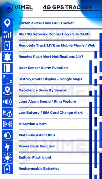 4G GPS Tracker Alarm System Door Sensor Home House Flat Apartment Carousel 2