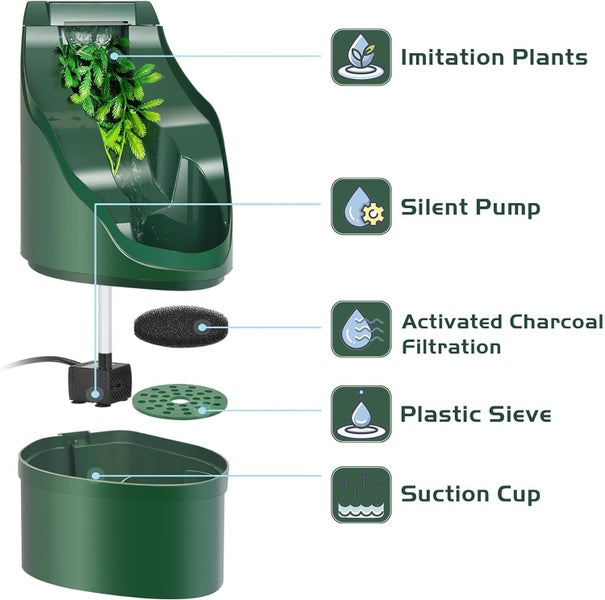 Reptile Chameleon Cantina Drinking Fountain Water dripper on Afterpay Carousel 2