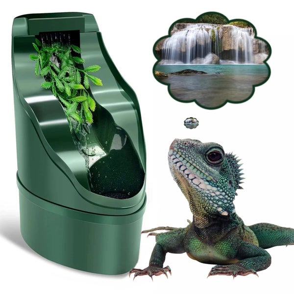 Reptile Chameleon Cantina Drinking Fountain Water dripper on Afterpay Carousel 1