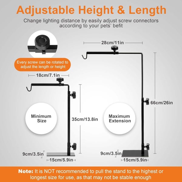 Reptile Lamp Stand on Afterpay64296344737411112