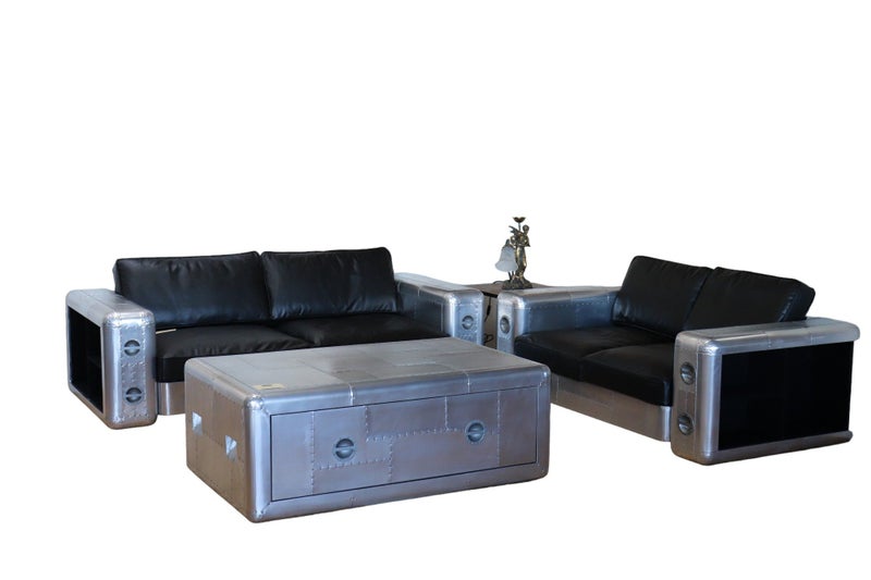 TNC Trunk Coffee Table, Aluminum62863860881283114