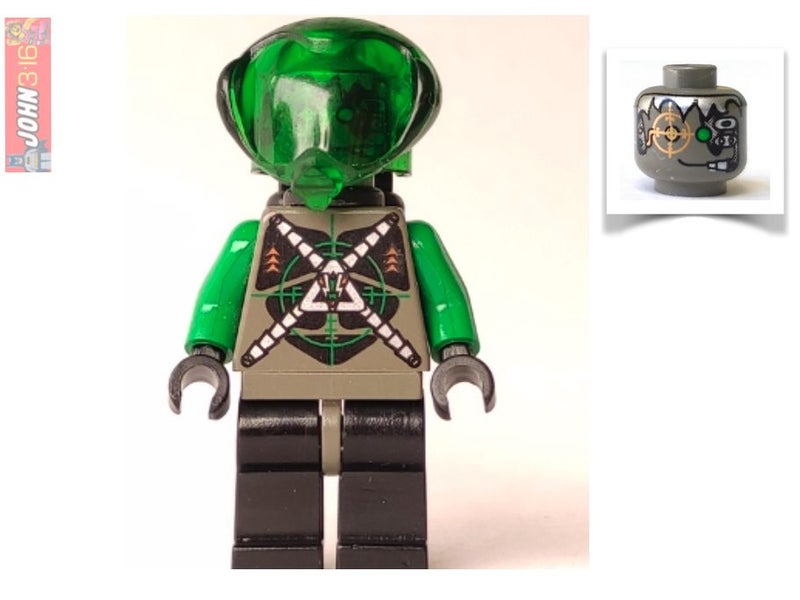 AWESOME 1998 CLASSIC LEGO SPACE INSECTOIDS ZOTAXIAN ALIEN MINIFIGURE Carousel 1