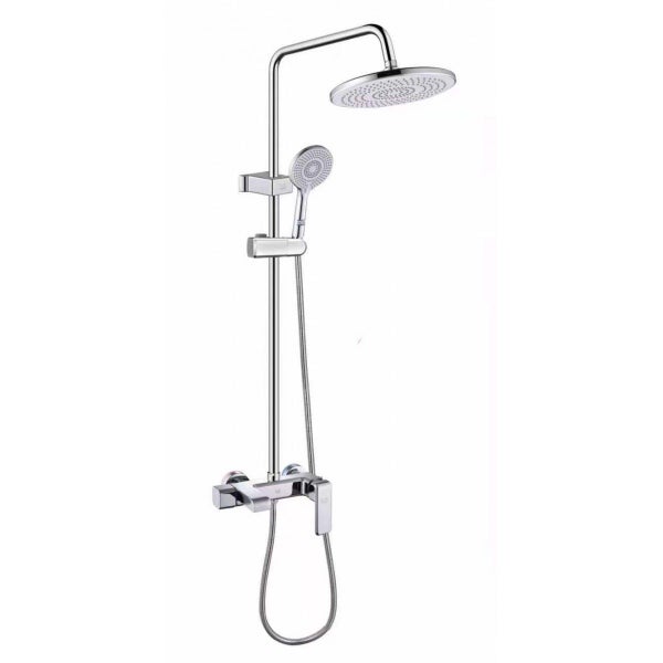 SALE Shower Mixer Combination Round BM4601 - Black/Chrome Carousel 1