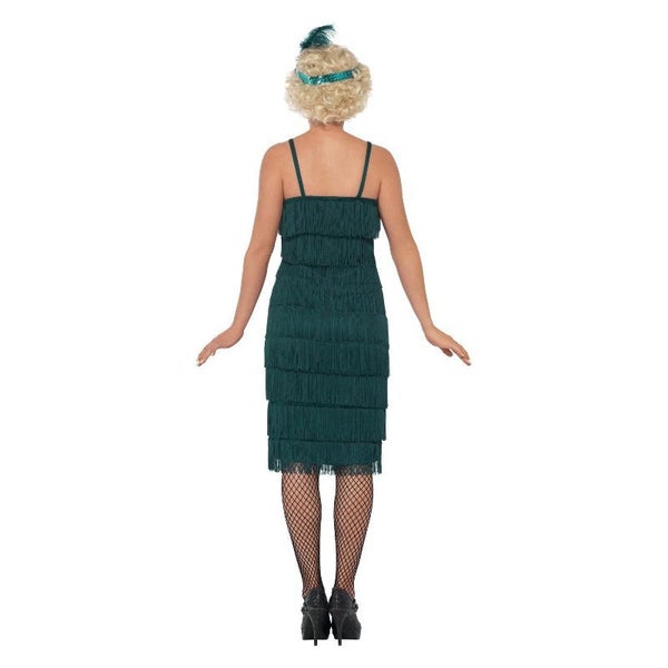 Flapper Costume Green Long Dress Carousel 2
