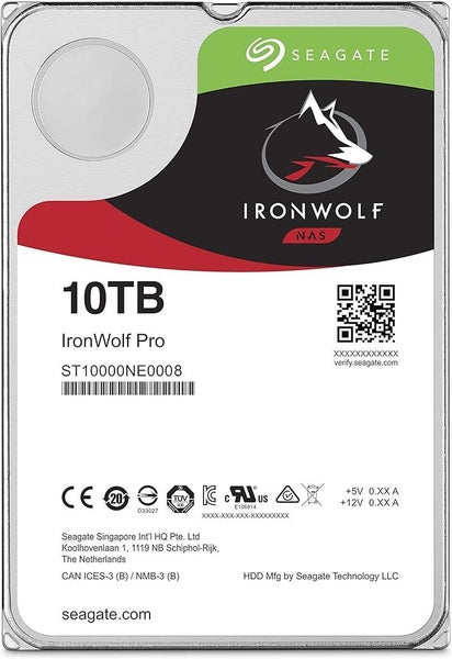 NEW 10TB Seagate IronWolf 3.5" Internal SATA Hard Drive Carousel 1