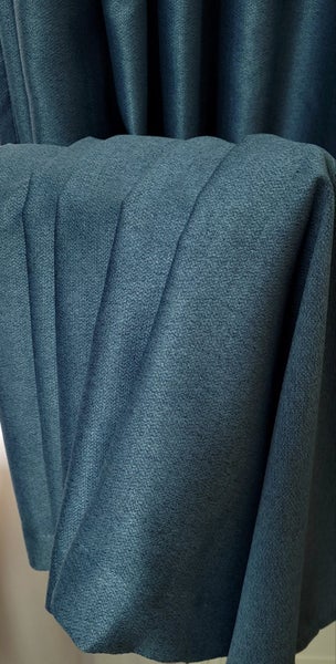 Readymade Blockout Box Pleat Curtains *A PAIR* 2.8m wide x 2.4m drop Carousel 1