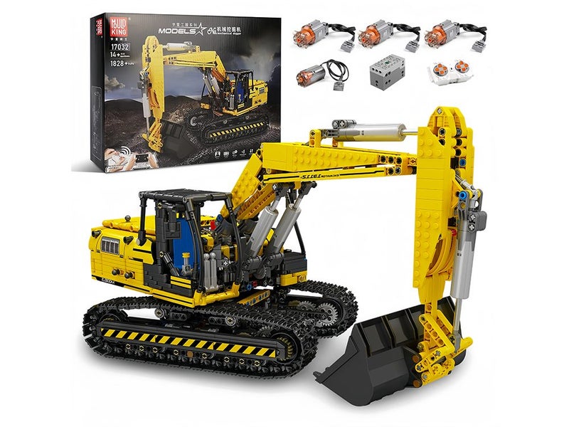 Excavators Building Kits Construction Vehicles Model Gift Toy for Kids or Adult Carousel 1