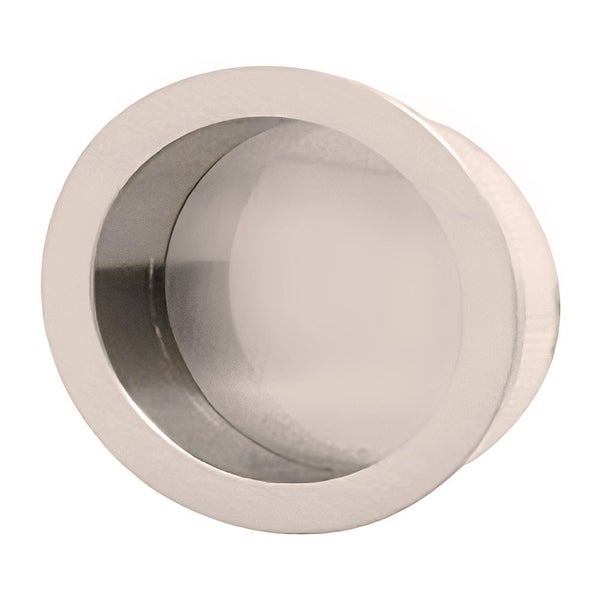 Scope Flush Pull Round 56mm Satin Nickel KP3015SN.B Carousel 1