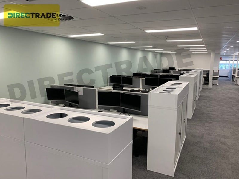 Office Metal Filing Cabinet Storage Partition Carousel 6