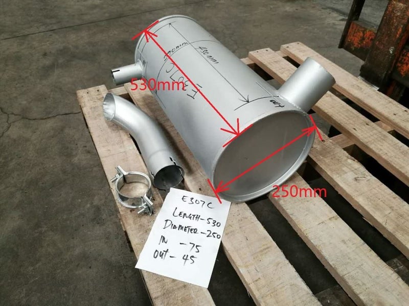 Muffler Exhaust for CAT 307C / D part no: 190-5781 Carousel 1