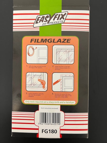 DIY DOUBLE GLAZING 1.8sqm FilmGlaze Carousel 2