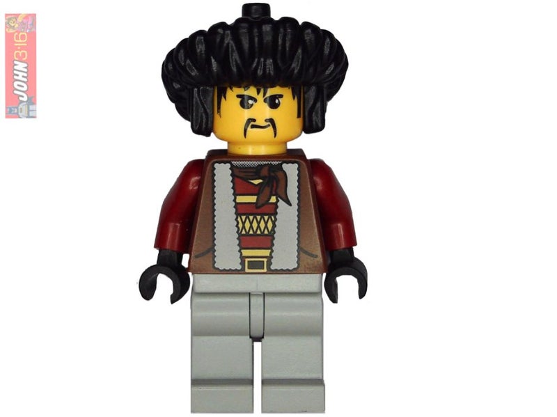 RARE LEGO ADVENTURERS ORIENT EXPEDITION MINIFIGURE - NGAN PA - YETI HUNTER Carousel 1