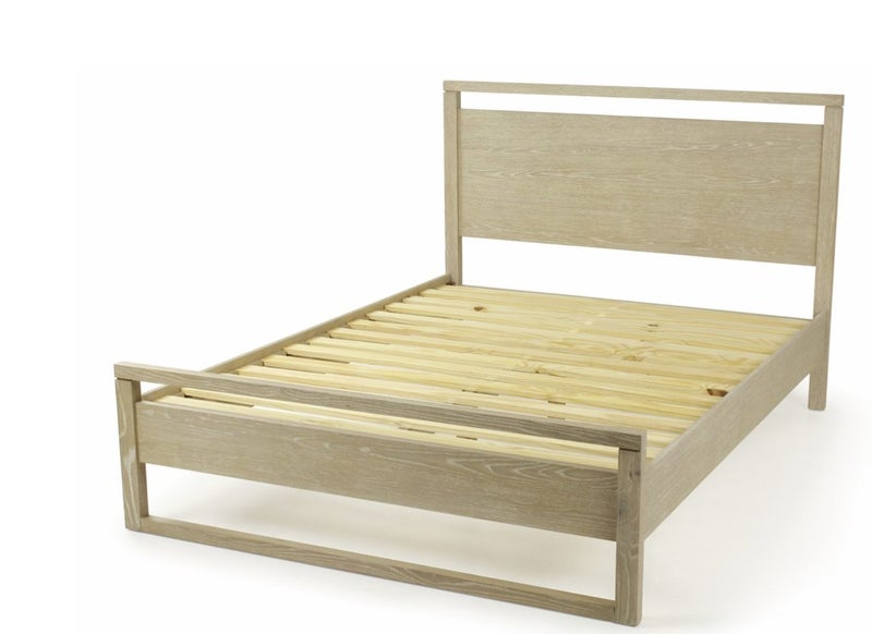 Porto Queen Bed "Coastal Brushed Oak" Carousel 1