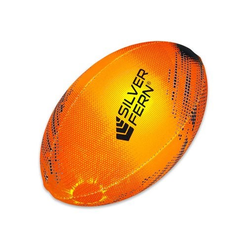 SILVER FERN ASTRO RUGBY BALL ORANGE SIZE 2.5 Carousel 1
