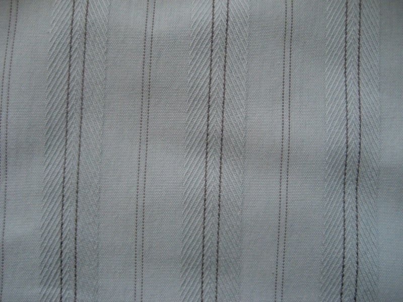 POLYESTER Stretch Gabardine SEWING FABRIC Stripe MATERIAL 2.4m x 135cm Carousel 1