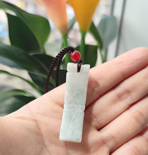 (Authentic Burmese Jadeite) Jade Pendant Natural Grade A NGS5SH-65 Carousel 2