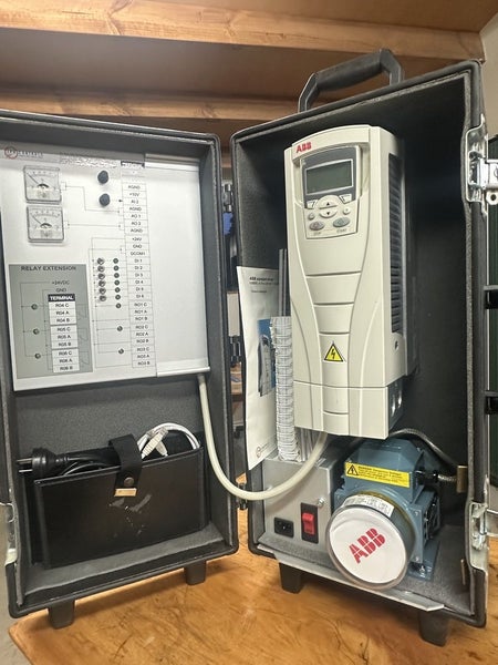 ABB ACS550 Demo Case Speed controller/Soft start Carousel 1