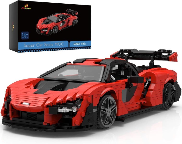 Super Car Seine MOC building kit -1182 pieces -collective model Carousel 1