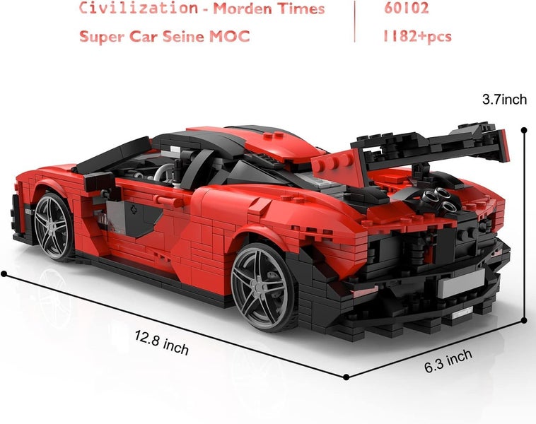 Super Car Seine MOC building kit -1182 pieces -collective model Carousel 2