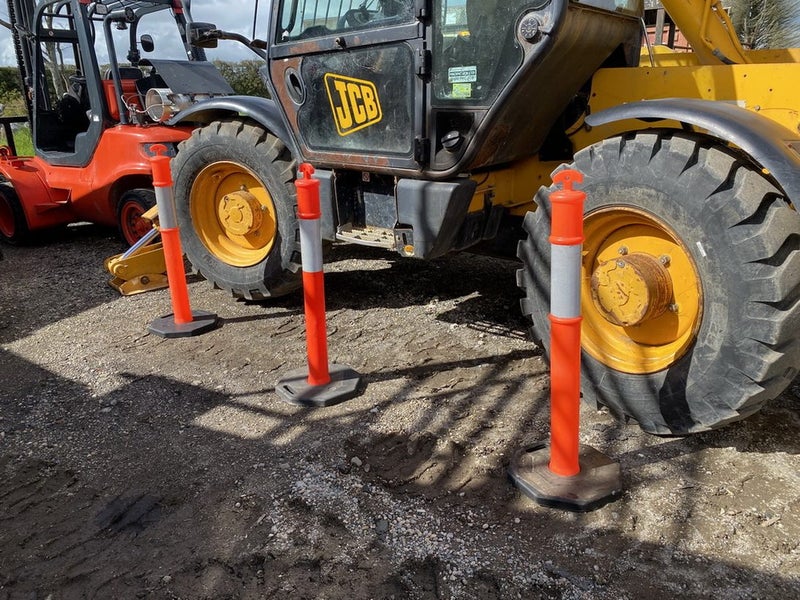 Safety T top movable Bollard Carousel 1