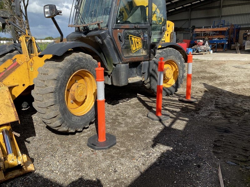 Safety T top movable Bollard Carousel 2